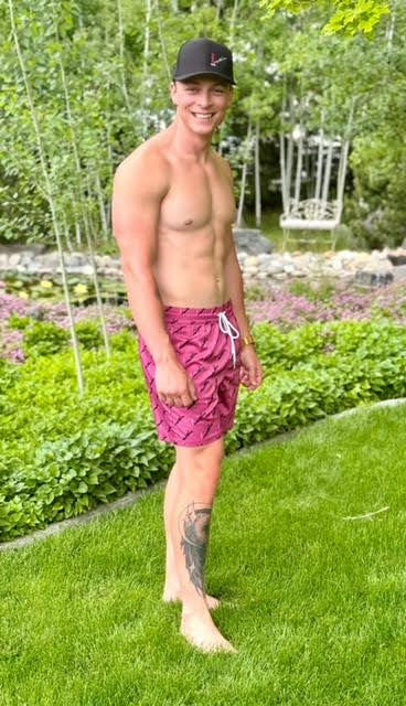 Men’s CBC Swim Trunk - Burgundy
