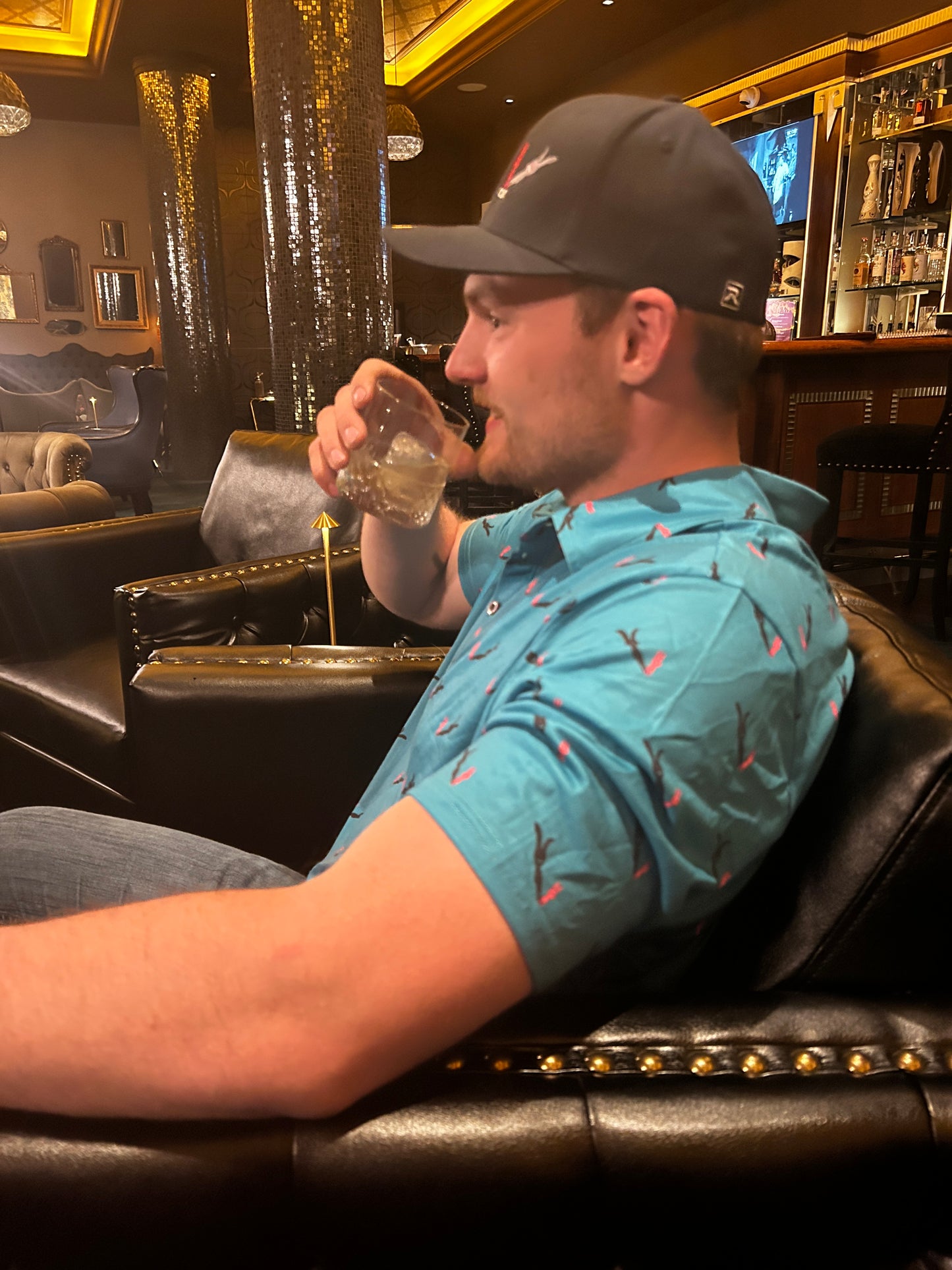 Men’s Golf Polo - Teal CBC