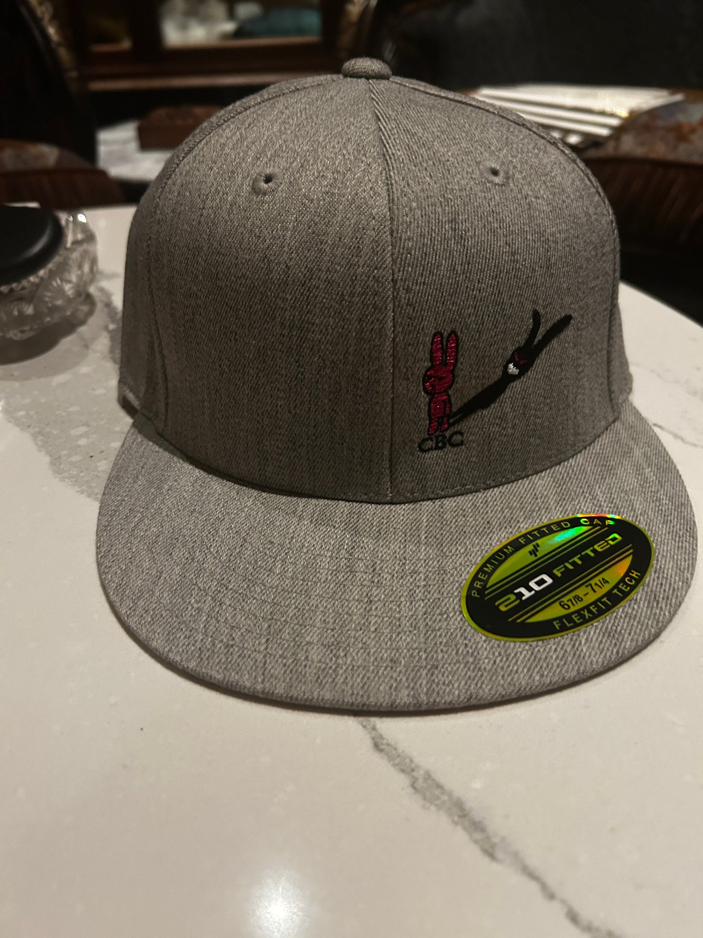 CBC FLAT BILL Hat -  Light Grey